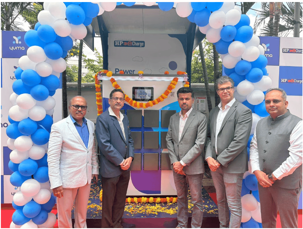 Yuma Energy partners with HPCL to expand battery-swapping network